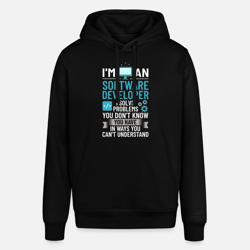 Software Entwicklung Softwareentwickler Entwickler - Stanley/Stella Unisex Hoodie SOUNDER - Schwarz