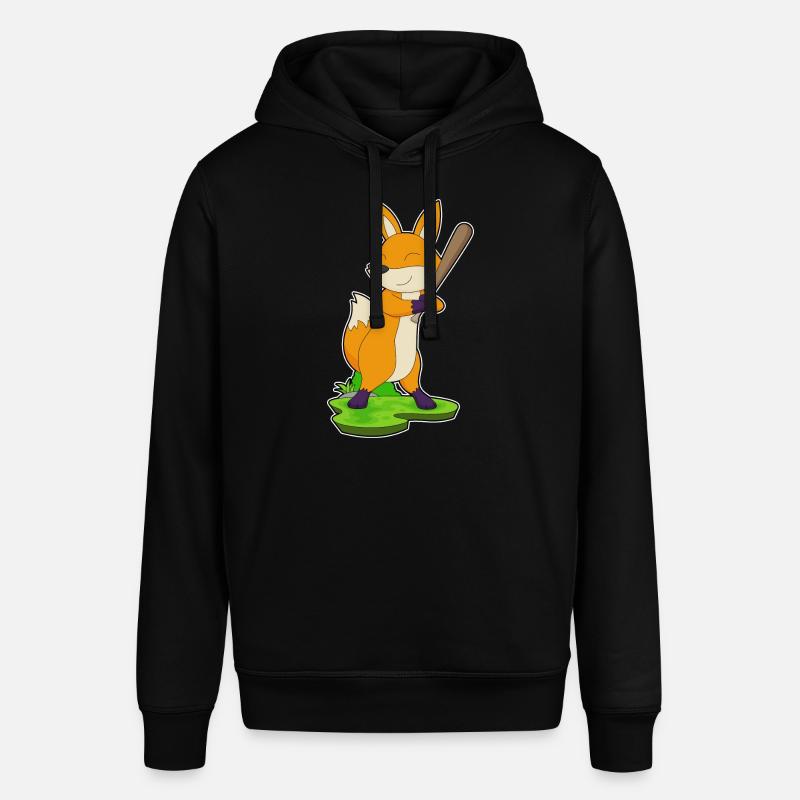 Batte de baseball Fox - Sweat à capuche SOUNDER Stanley/Stella Unisexe - noir