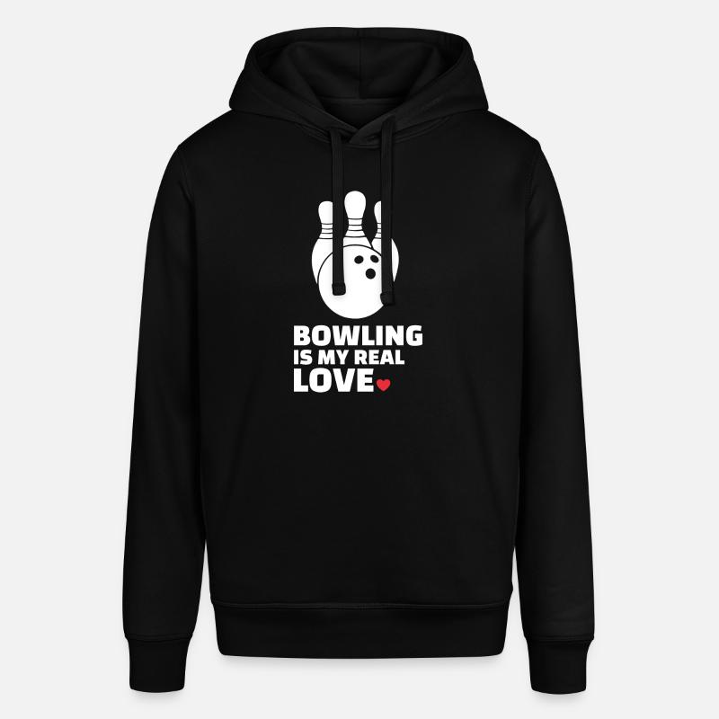 J’adore le bowling élégant - Sweat à capuche SOUNDER Stanley/Stella Unisexe - noir