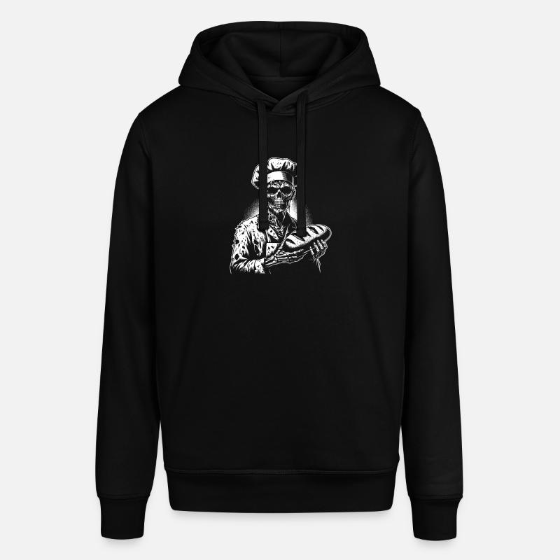 Zombie Bäcker gruseliger Bäcker - Stanley/Stella Unisex Hoodie SOUNDER - Schwarz