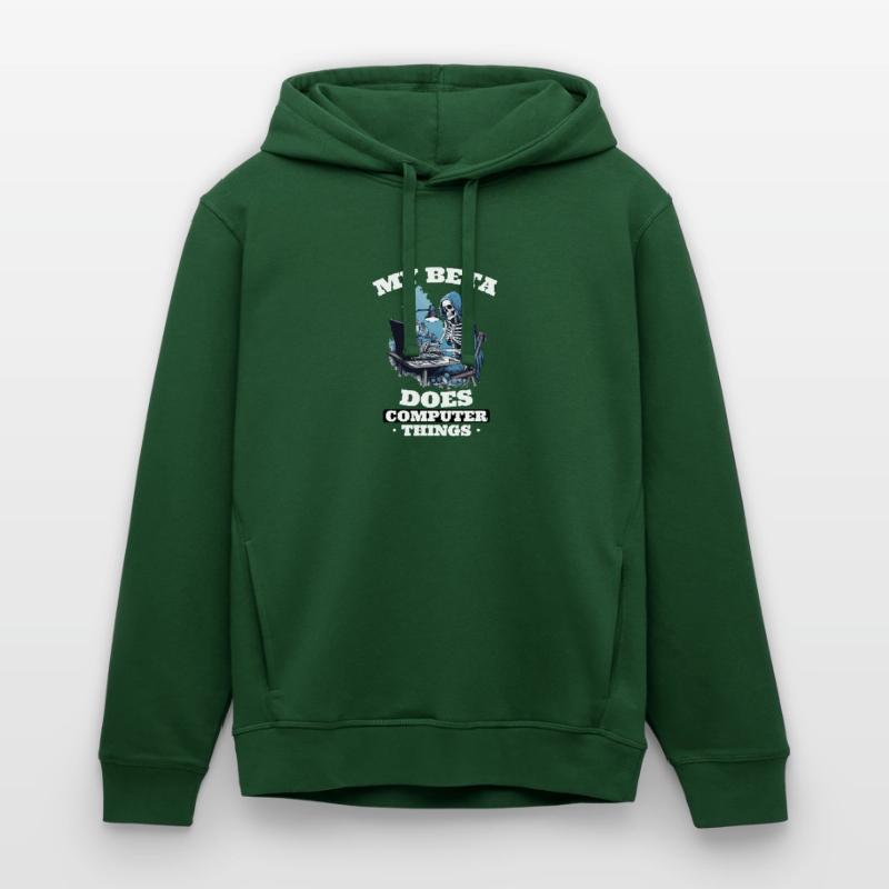 My beta makes computer things programmers Stanley/Stella SOUNDER Unisex Hoodie