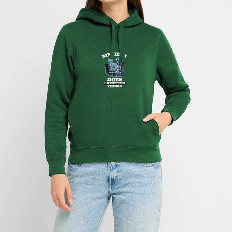 My beta makes computer things programmers Stanley/Stella SOUNDER Unisex Hoodie