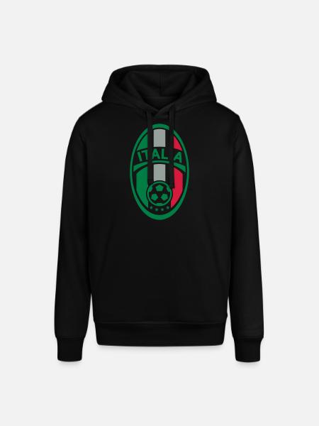 Football Badge (Italy) - Stanley/Stella SOUNDER Unisex Hoodie - black