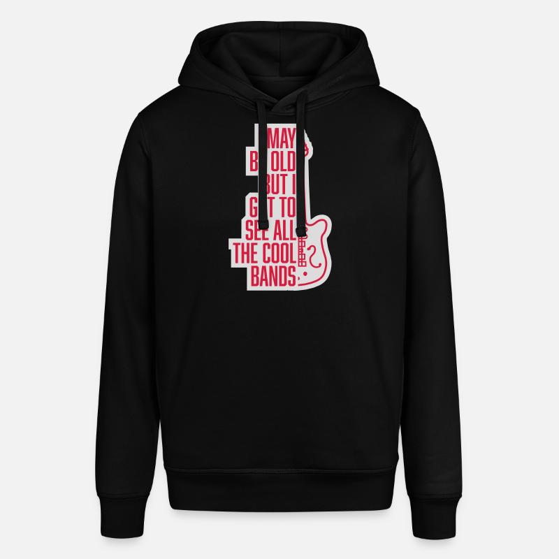 I may be old - Stanley/Stella SOUNDER Unisex Hoodie - black