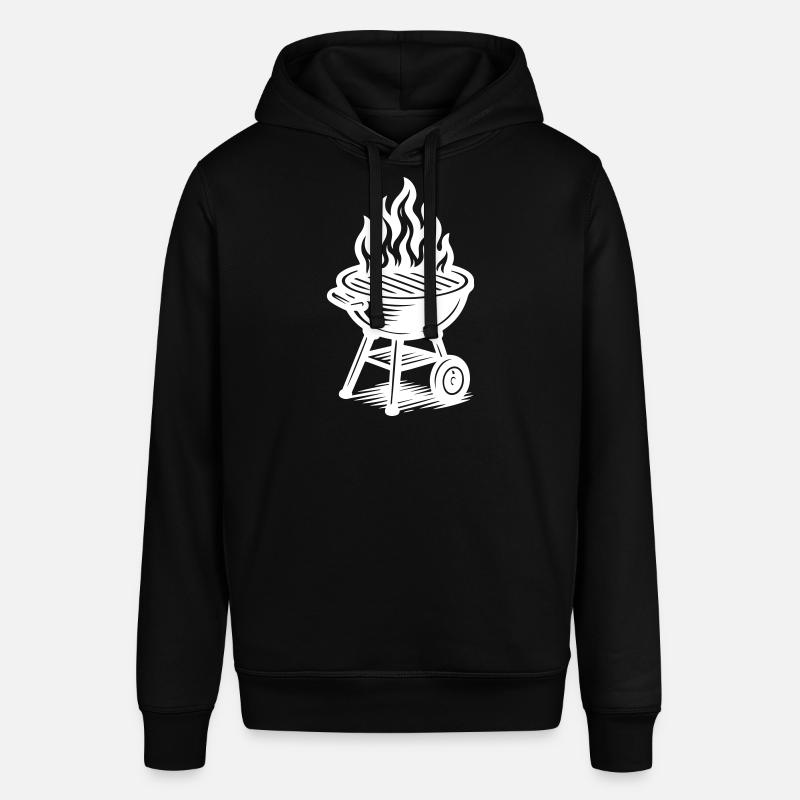 Grill Feu Grillades - Sweat à capuche SOUNDER Stanley/Stella Unisexe - noir