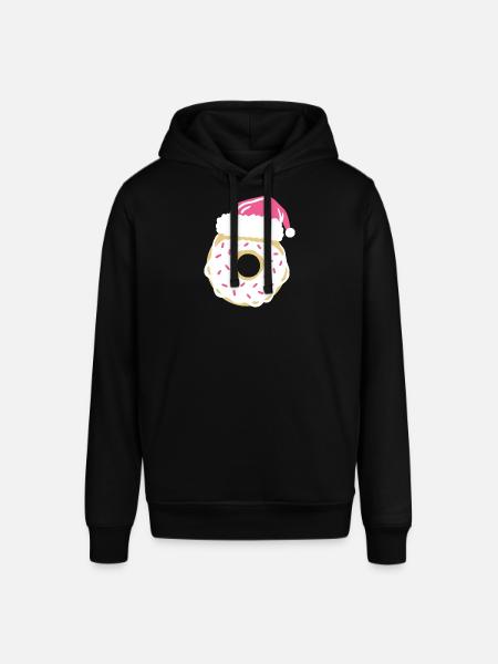Donut Weihnachtsmütze - Stanley/Stella Unisex Hoodie SOUNDER - Schwarz