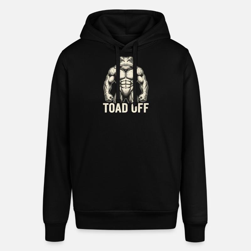 Toad Off Internet Meme Frog - Stanley/Stella SOUNDER Unisex Hoodie - black