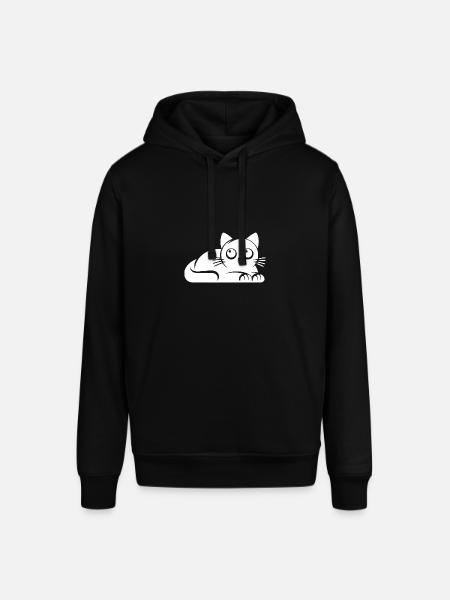 I wasn't that cat look - Stanley/Stella SOUNDER Unisex Hoodie - black