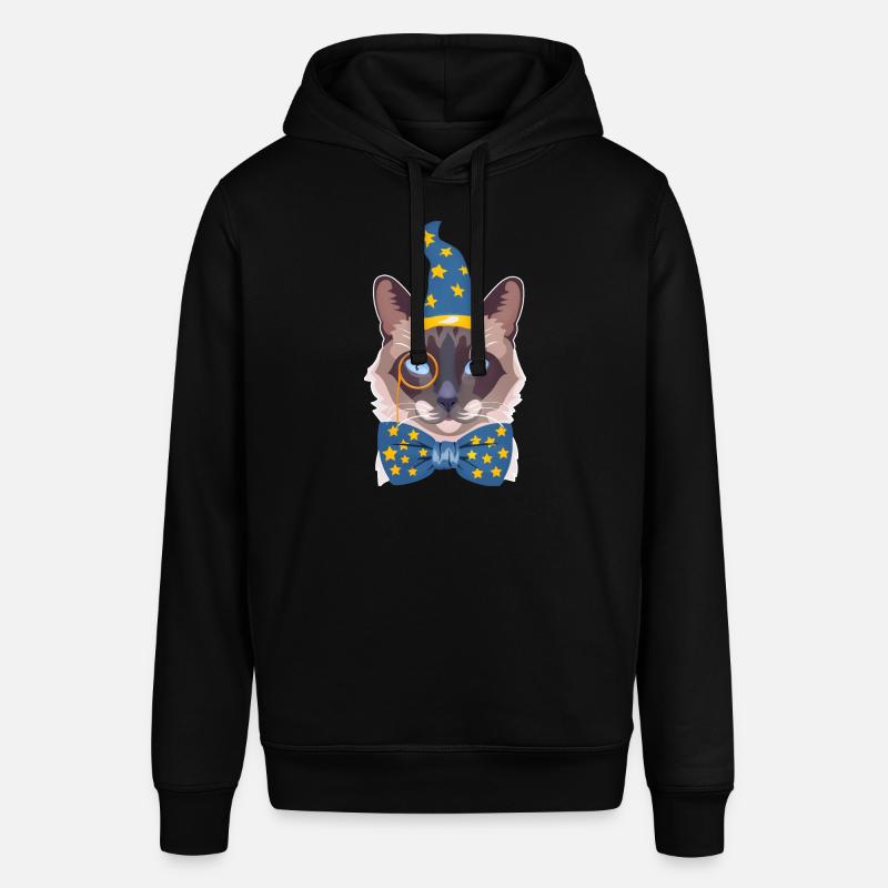 le chat magicien - Sweat à capuche SOUNDER Stanley/Stella Unisexe - noir