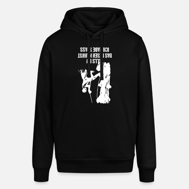 Baumklettern Arborist Baumpfleger Geschenk - Stanley/Stella Unisex Hoodie SOUNDER - Schwarz