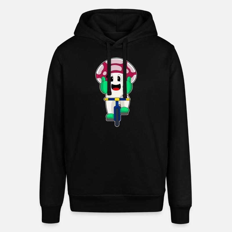 Vélo champignon - Sweat à capuche SOUNDER Stanley/Stella Unisexe - noir