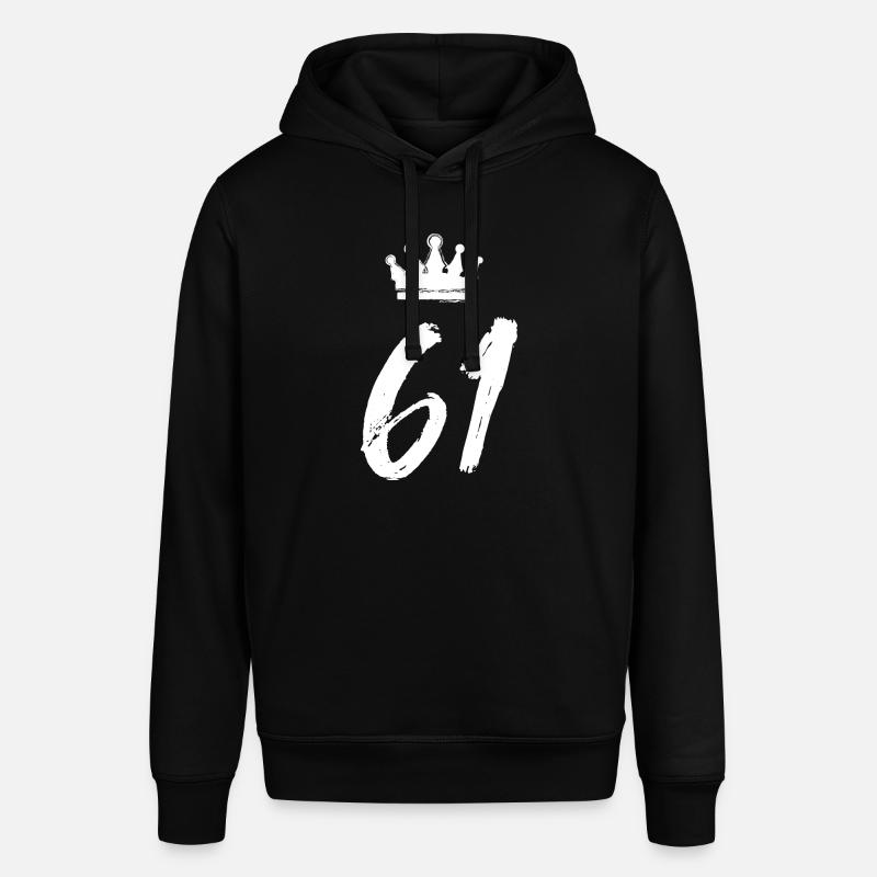61 Couronne numérique - Sweat à capuche SOUNDER Stanley/Stella Unisexe - noir