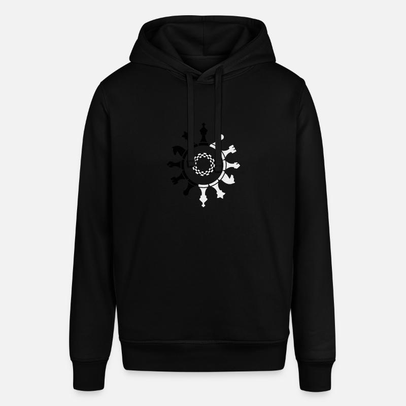 Échecs - Sweat à capuche SOUNDER Stanley/Stella Unisexe - noir