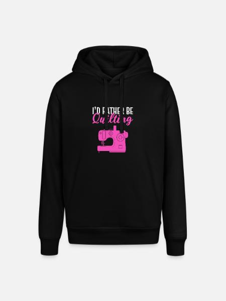 Rather quilted couturier poison - Stanley/Stella SOUNDER Unisex Hoodie - black