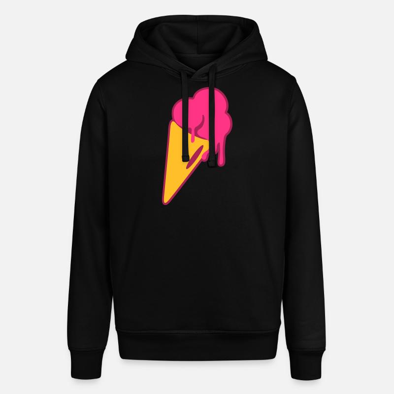 eis, Eiskrem, waffel, Sommer - Sweat à capuche SOUNDER Stanley/Stella Unisexe - noir