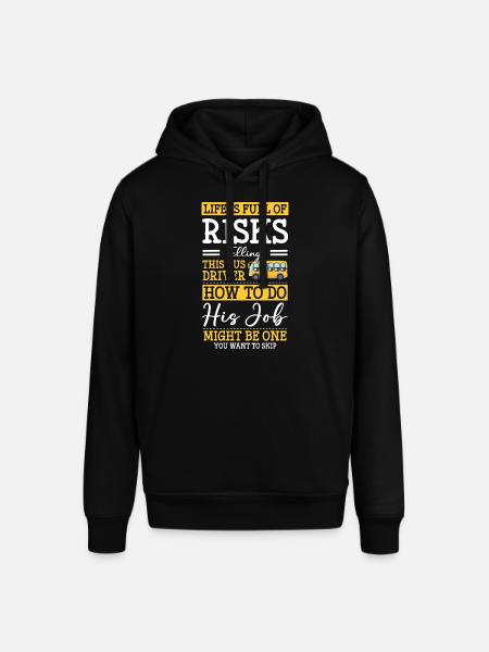 Bus driver Profession Work - Stanley/Stella SOUNDER Unisex Hoodie - black