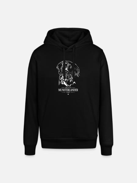 Münsterlander Papa Chiens Münsterländer Wilsigns - Sweat à capuche SOUNDER Stanley/Stella Unisexe - noir