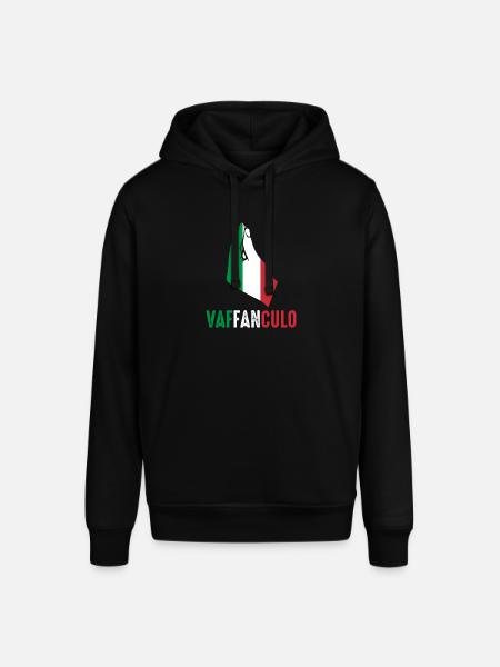 Italy Italian Vaffanculo - Stanley/Stella SOUNDER Unisex Hoodie - black