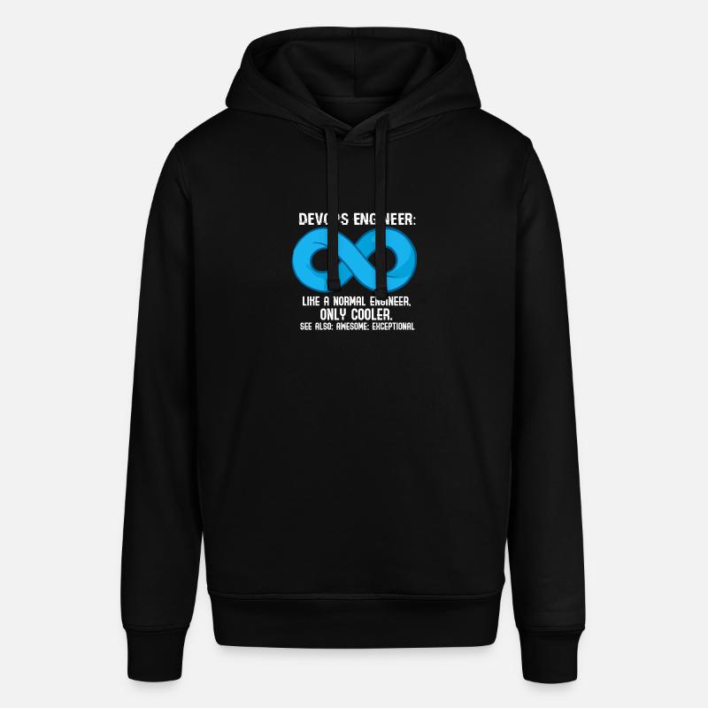 DevOps Engineer Definition - Stanley/Stella Unisex Hoodie SOUNDER - Schwarz