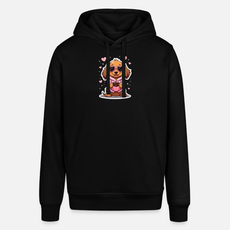 Dackel teckel teckel tekel - Sweat à capuche SOUNDER Stanley/Stella Unisexe - noir