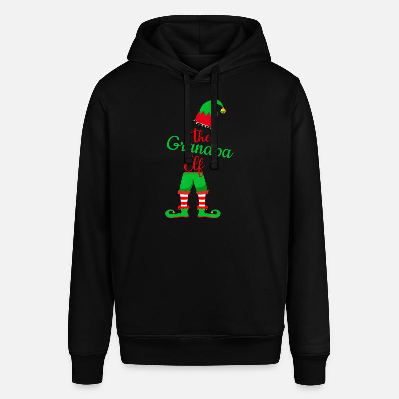 Noël pour Papi - Papi lutin - Sweat à capuche SOUNDER Stanley/Stella Unisexe - noir
