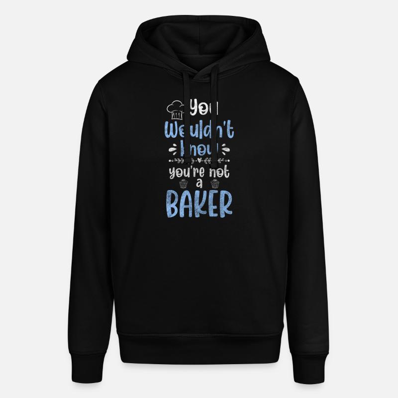 Backen Konditor Backwaren Lecker - Stanley/Stella Unisex Hoodie SOUNDER - Schwarz