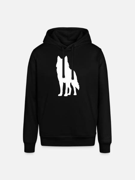 Wolf 1 - Stanley/Stella SOUNDER Unisex Hoodie - black