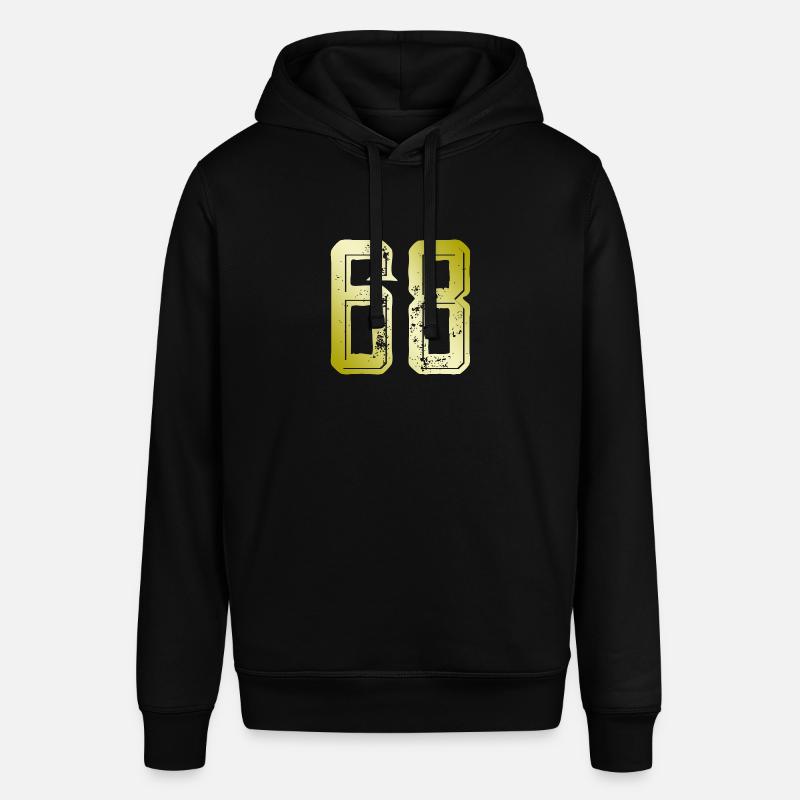 Symbole numérique 68 - Sweat à capuche SOUNDER Stanley/Stella Unisexe - noir