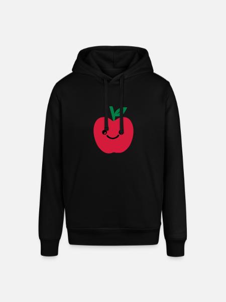 apple smile - Stanley/Stella SOUNDER Unisex Hoodie - black