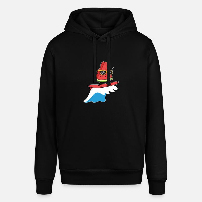 Pastèque Surf Windsurfer Cadeau - Sweat à capuche SOUNDER Stanley/Stella Unisexe - noir