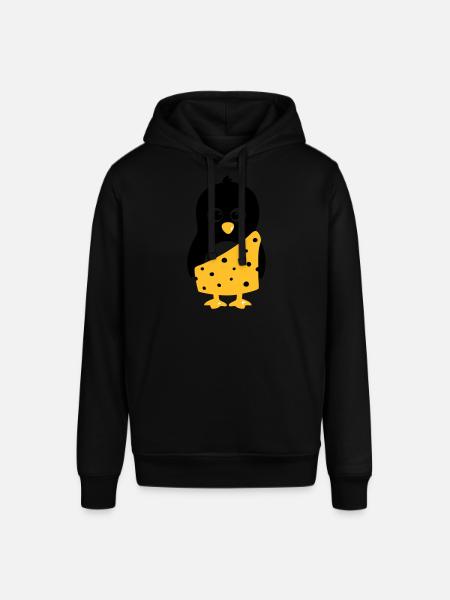 Penguin Tarzan - Stanley/Stella SOUNDER Unisex Hoodie - black