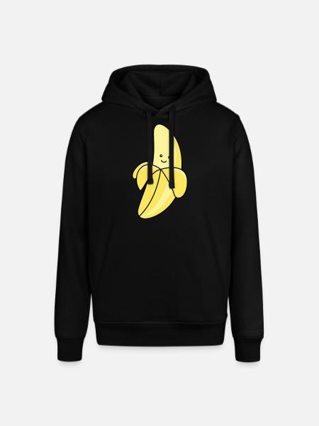 banana comic - Stanley/Stella SOUNDER Unisex Hoodie - black