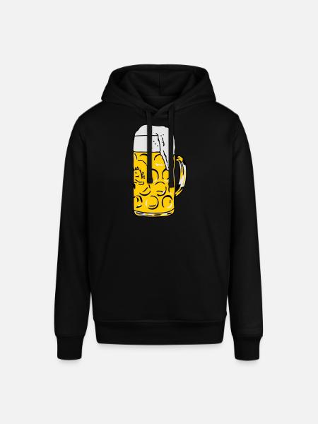 Bier - Stanley/Stella Unisex Hoodie SOUNDER - Schwarz