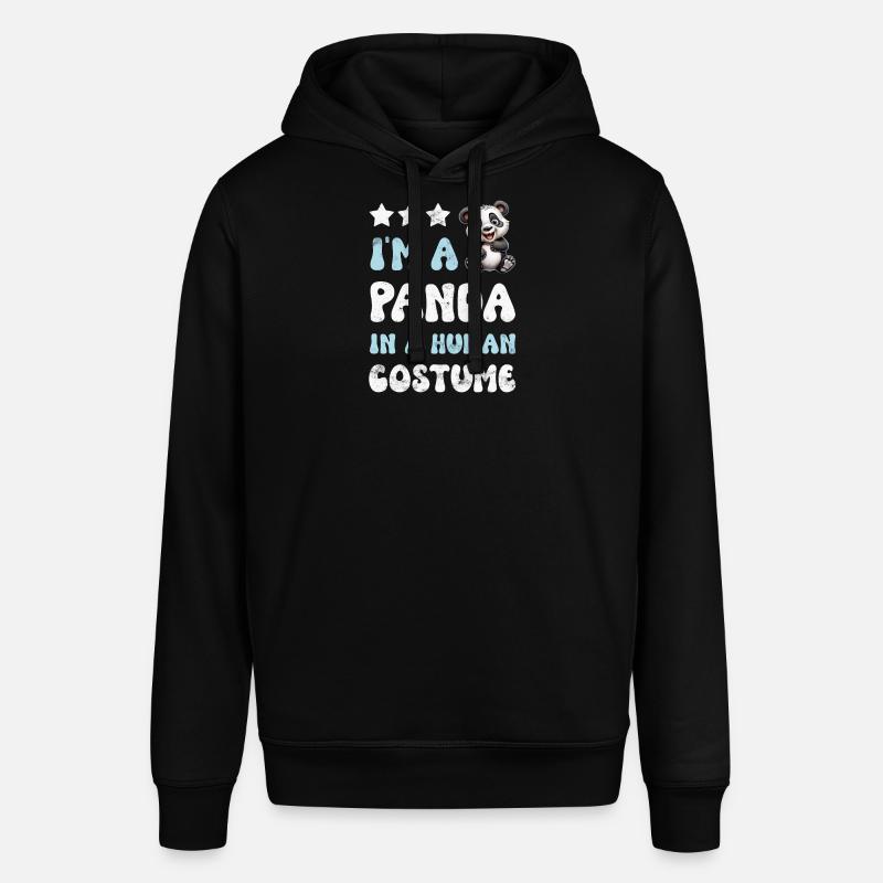 Panda Panda Ours - Sweat à capuche SOUNDER Stanley/Stella Unisexe - noir