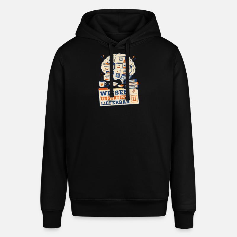 Knowledge available unsorted - Stanley/Stella SOUNDER Unisex Hoodie - black