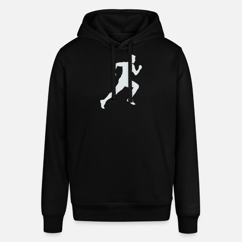 Sprint de silhouette en course - Sweat à capuche SOUNDER Stanley/Stella Unisexe - noir