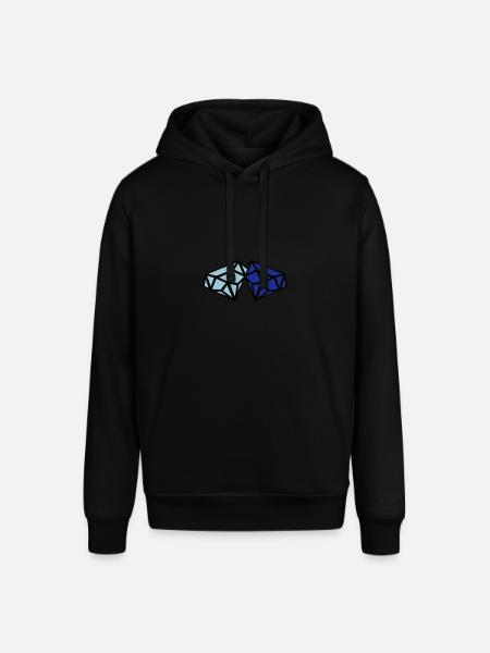 diamonds - Stanley/Stella SOUNDER Unisex Hoodie - black