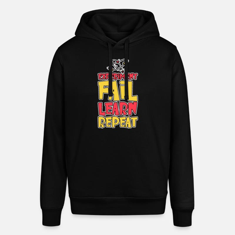 Experiment Fail Learn Repeat 2 - Stanley/Stella Unisex Hoodie SOUNDER - Schwarz