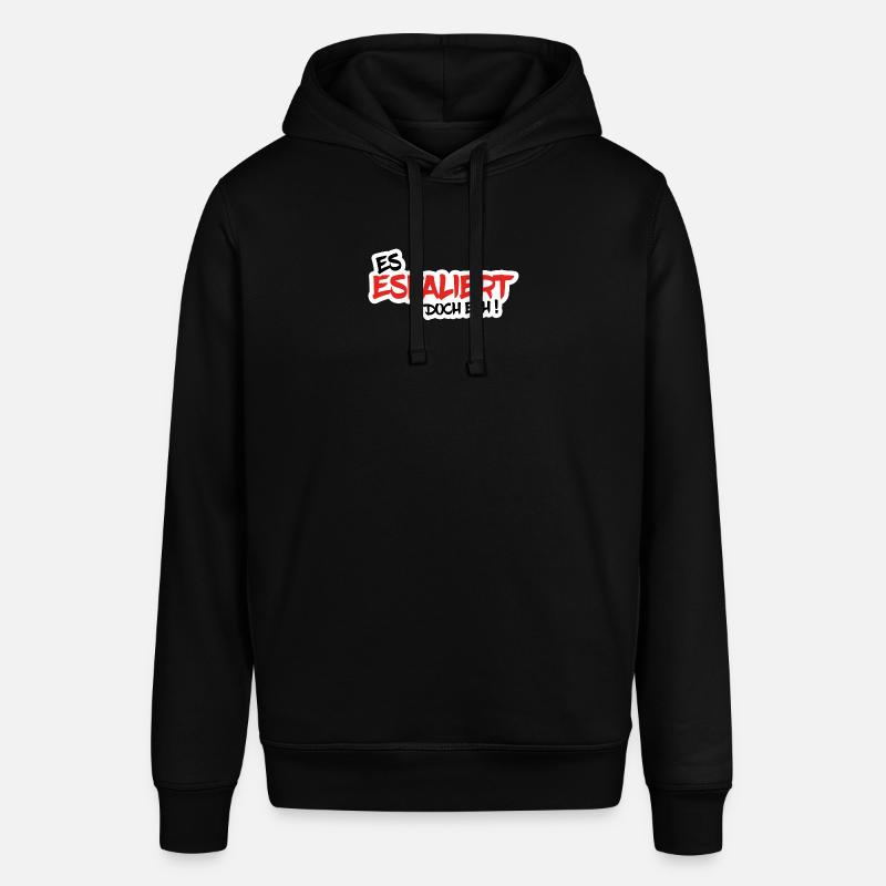 Il dégénère ehh MAIS! - Sweat à capuche SOUNDER Stanley/Stella Unisexe - noir