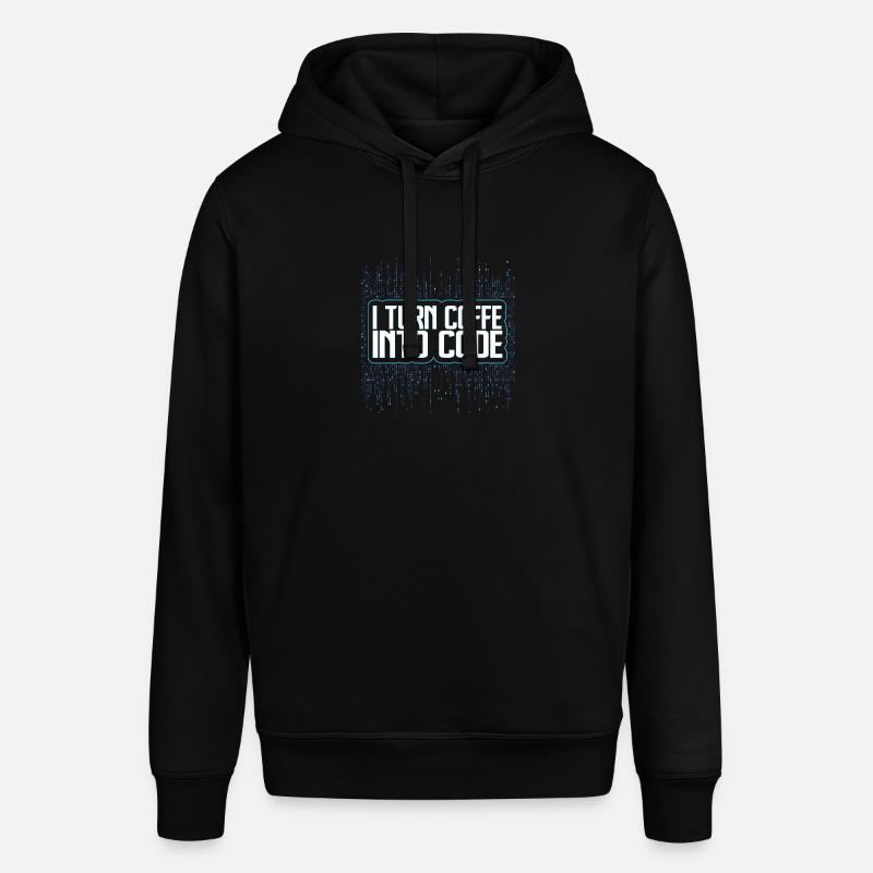 Funny Programmers Coding Coffee Gift - Stanley/Stella Unisex Hoodie SOUNDER - Schwarz