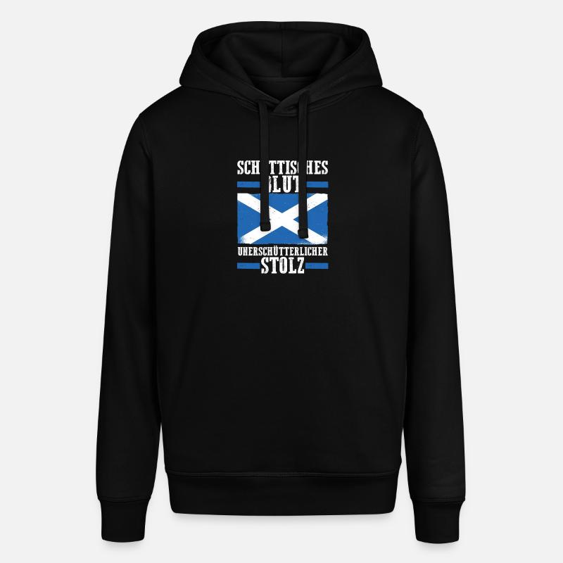 Ecossais Ecosse Ecosse Ecosse - Sweat à capuche SOUNDER Stanley/Stella Unisexe - noir
