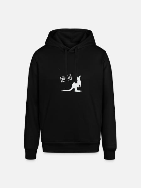 Känguru. Witzig. - Stanley/Stella Unisex Hoodie SOUNDER - Schwarz