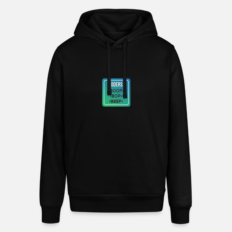 Coder S BOOP BOP BEEP - Stanley/Stella Unisex Hoodie SOUNDER - Schwarz