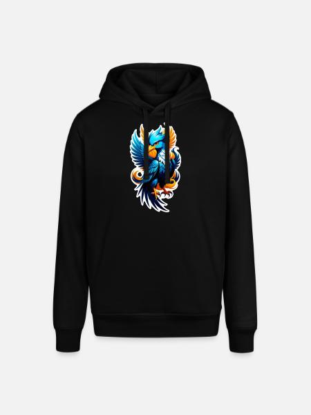 Phenix - Phoenix - Firebird - Stanley/Stella SOUNDER Unisex Hoodie - black