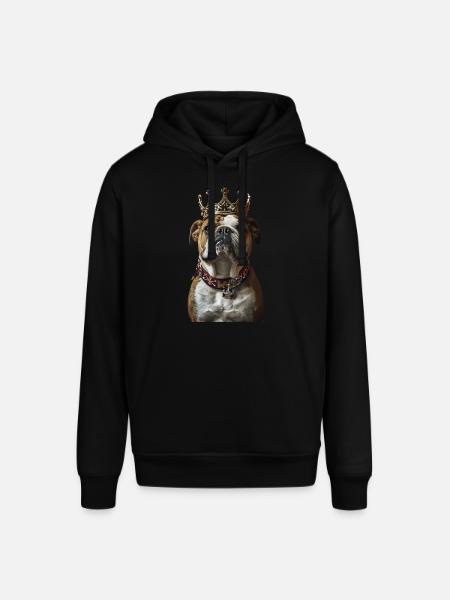 Bouledogue - Sweat à capuche SOUNDER Stanley/Stella Unisexe - noir