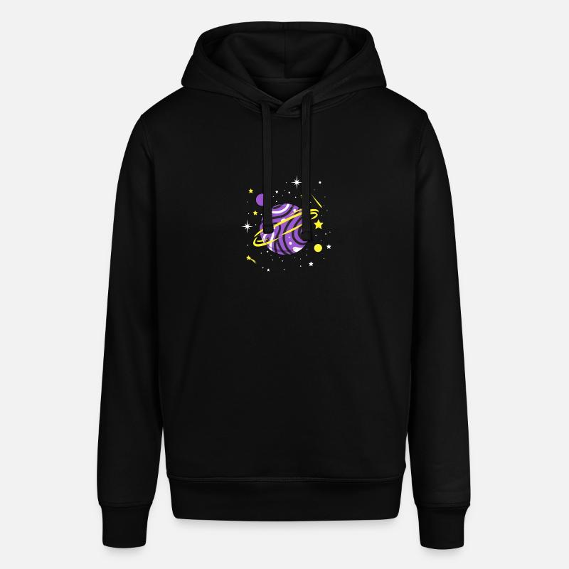 Nonbinary Space Planet Nonbinary Pride - Sweat à capuche SOUNDER Stanley/Stella Unisexe - noir