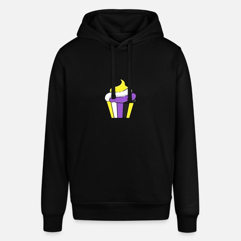 Nonbinary Cupcake Nonbinary Pride - Stanley/Stella Unisex Hoodie SOUNDER - Schwarz