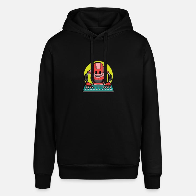 Lustiger Roboter Computertechniker Gift - Stanley/Stella Unisex Hoodie SOUNDER - Schwarz