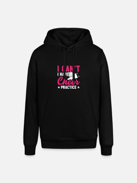 I can't have cheering practice - Stanley/Stella SOUNDER Unisex Hoodie - black