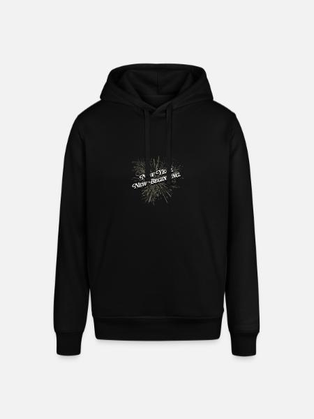 Nytår nytår citater - Stanley/Stella SOUNDER unisex hoodie - sort